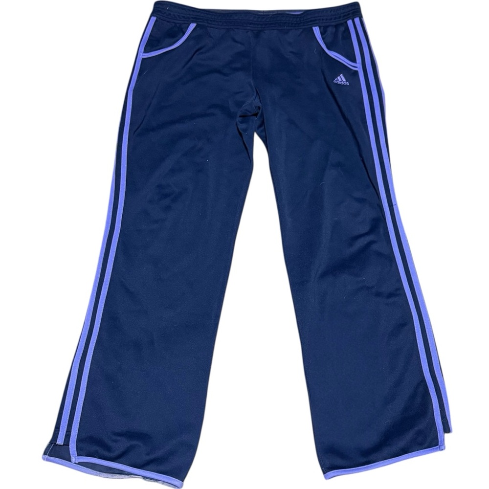Adidas Women’s Large Sweatpants Wide Leg Purple